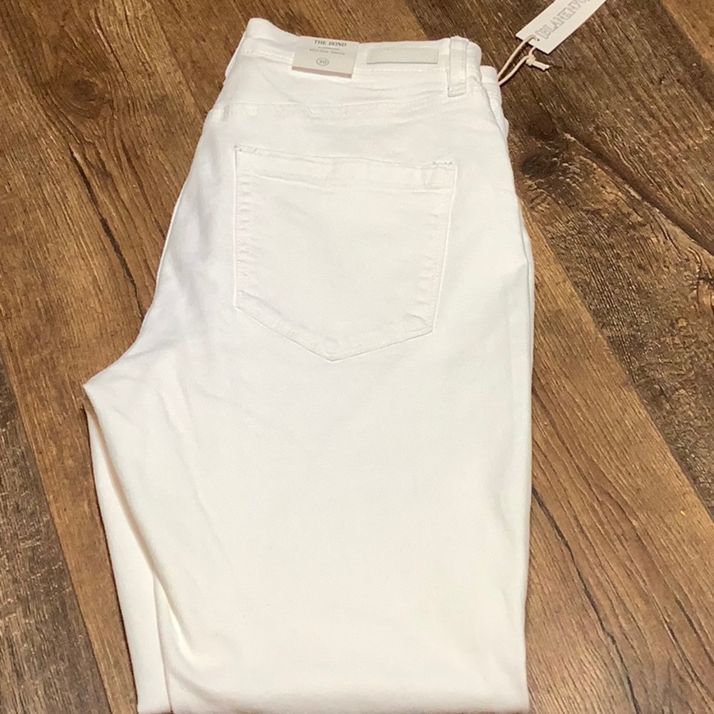 Blank NYC midrise skinny the bond size 30 inseam 29 white NWT
